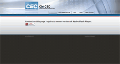 Desktop Screenshot of clecec.com