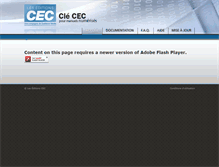 Tablet Screenshot of clecec.com